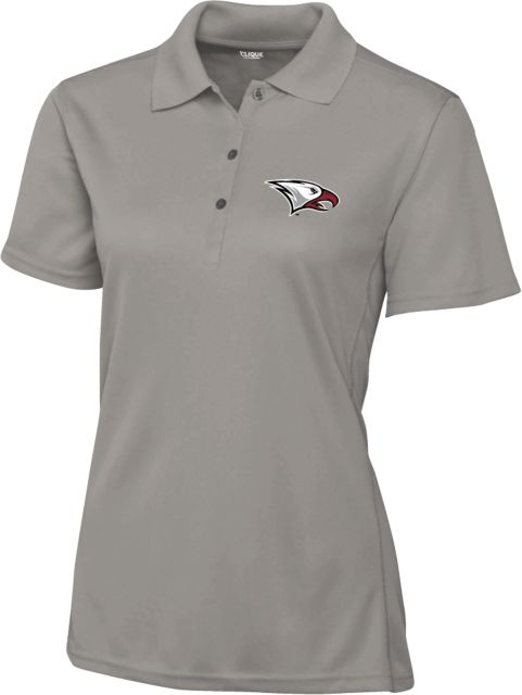 North Carolina Central C&B Womens Clique Ice Pique Polo NCCU Eagle Head - ONLINE ONLY